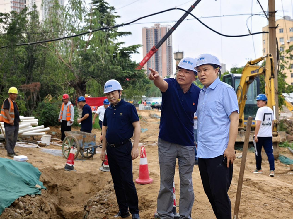 开元官方网站-开元kaiyuan（中国）,副总经理张岩到郑州建投通讯管线有限公司开展安全生产检查